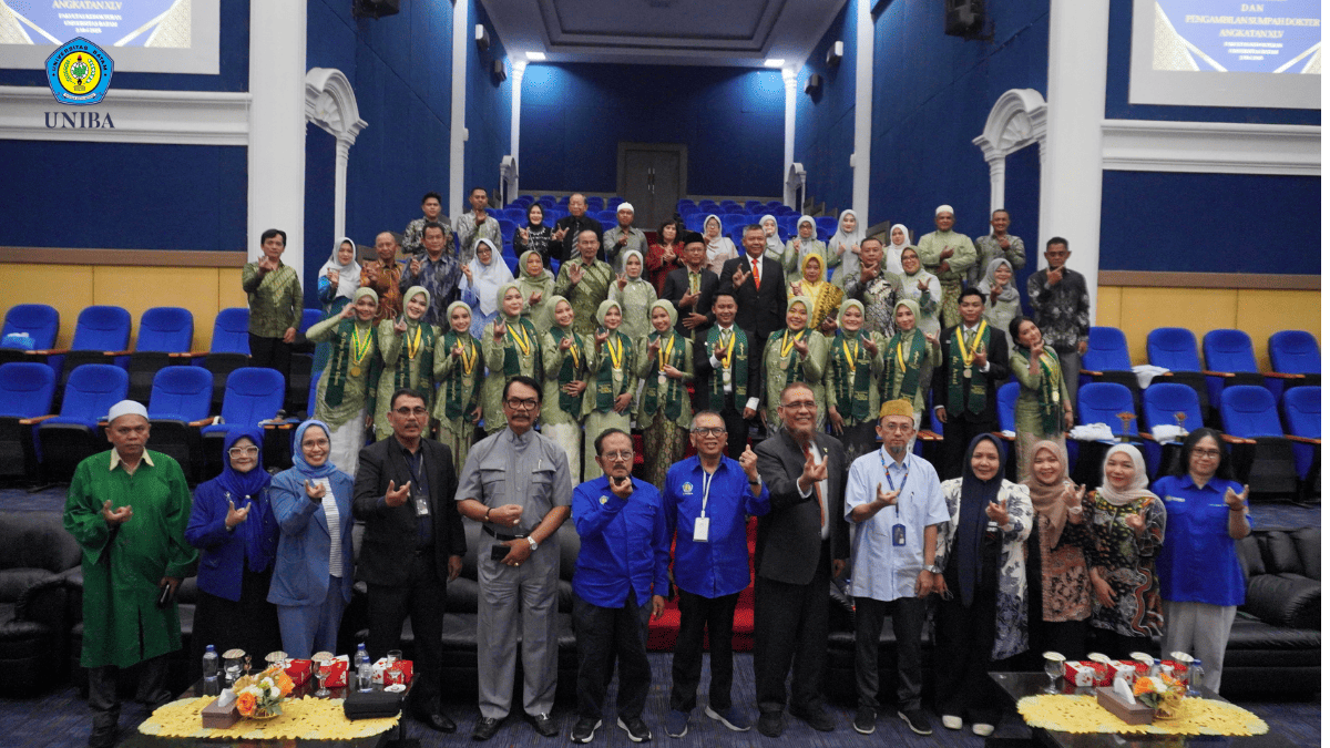 UNIVERSITAS BATAM HOLDS PHYSICIAN'S OATH CEREMONY FOR THE 45TH BATCH